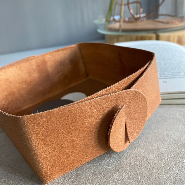 ATELIER - Vide Poche X Marqueterie de cuir         +/-2h