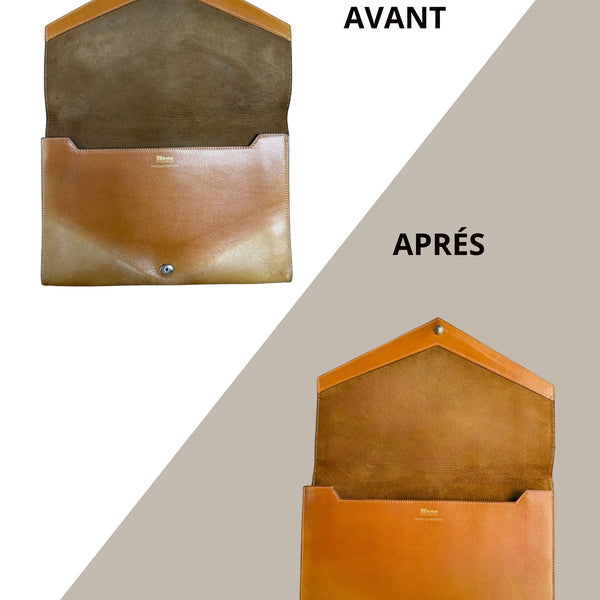 formation réparation cuir • formation restauration cuir • formation restauration maroquinerie • formation réparation sac cuir • formation cuir haut de gamme • diagnostic cuir professionnel • apprendre la restauration du cuir • réparer un sac de luxe • formation artisan cuir • reconversion métiers du cuir • restauration maroquinerie de luxe • entretien cuir professionnel • formation réparation maroquinerie • stage restauration cuir • formation sellerie maroquinerie.
