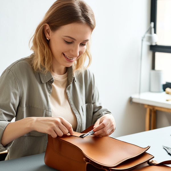 formation entretien et réparation du cuir, colombes, ippyoo, Carole Pradelle maroquinerie, cuir, école cuir, enseignement, formation maroquinerie paris
stage 3 jours, formation réparation sac en cuir, colombes, artisanat, formation maroquinerie, colombes, formation maroquinerie de luxe, formation reparation maroquinerie de luxe, restauration maroquinerie de luxe
apprendre à entretenir son cuir
techniques de restauration cuir
formation pratique cuir
formation soin cuir haute gamme
cours entretien et réparati