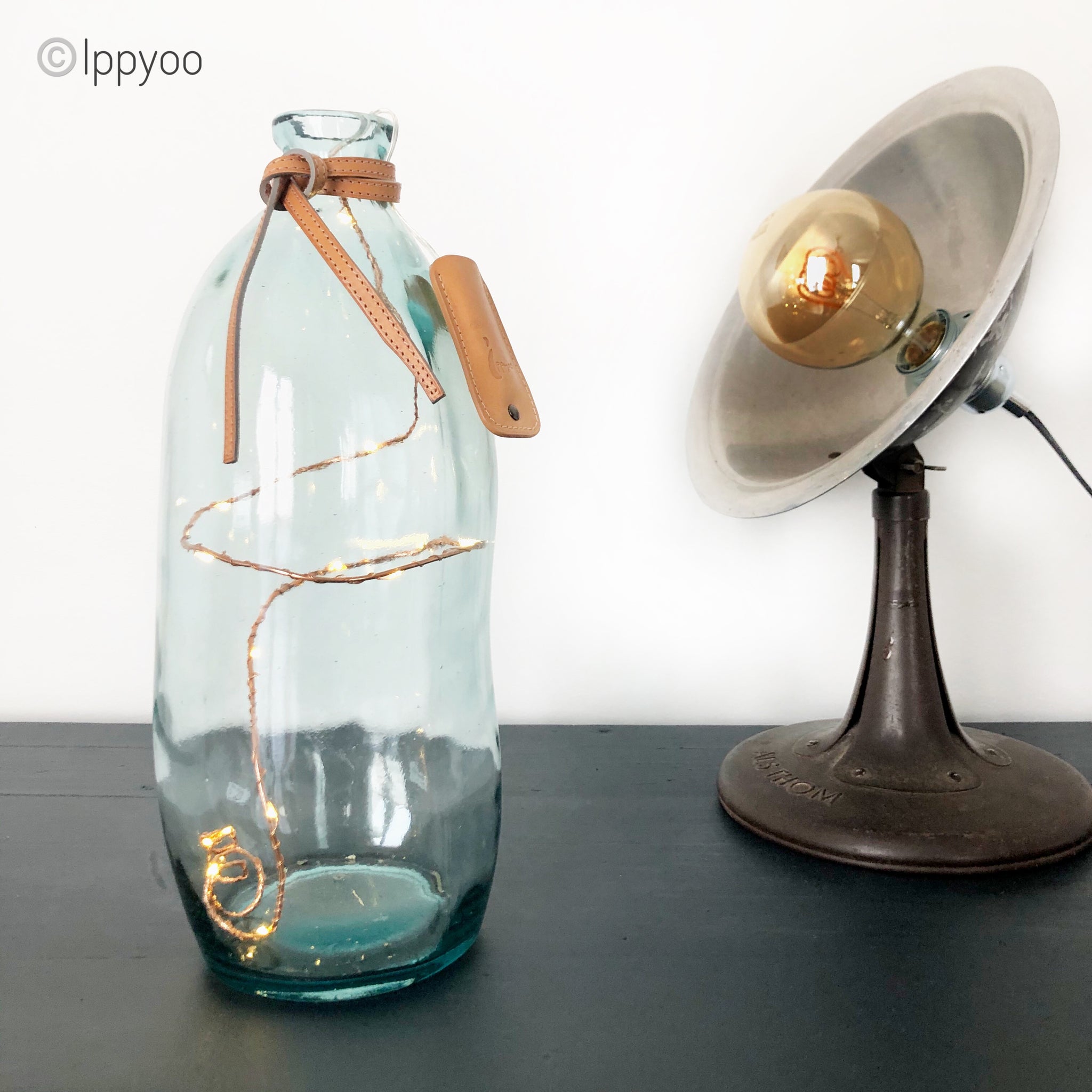 LAMPE, LUMINEUX, LED, made in France, Carole Pradelle, Maroquinerie Colombes, 92 hauts de seine, paris, artisan d'art