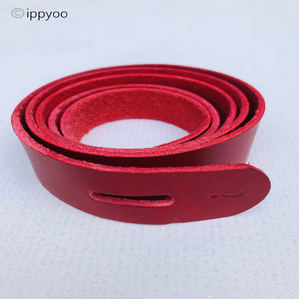 ceinture rouge 3 cm