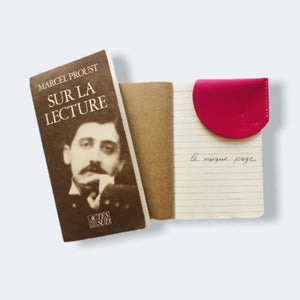 MARQUE PAGE MAGENTA FUSHIA