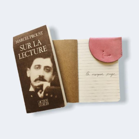 MARQUE PAGE ROSE PAILLETTE