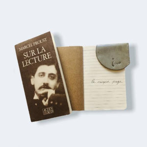 MATQUE PAGE EN CUIR VERT DE FRIS PAILETTE